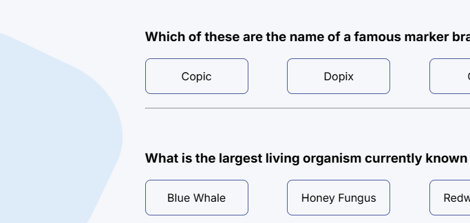 Interactive Trivia Quiz Game